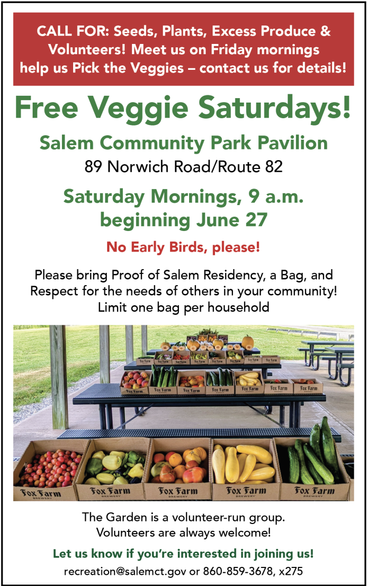 Free Veggie Saturdays