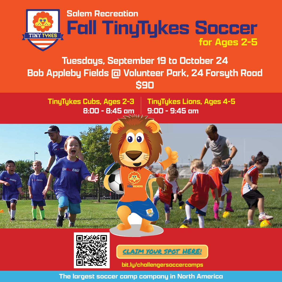 TinyTykes Soccer Clinic