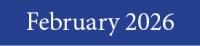February 2026 Newsletter