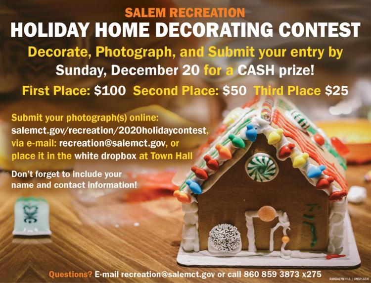 2020 Holiday Home Decorating Contest