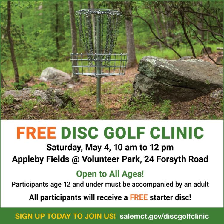 FREE Disc Golf Clinic!