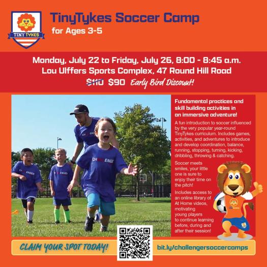 2024 Tinytykes Summer Soccer Camp