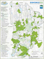 Eightmile River Watershed Map