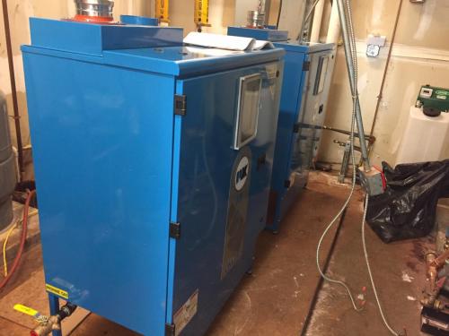 HVAC new boilers at SFPL