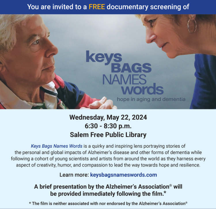 KeysBagsNamesWords Documentary Screening