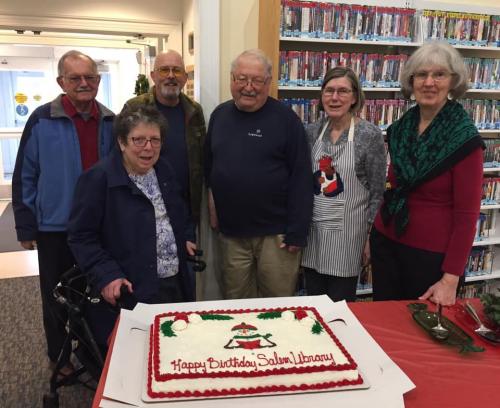 Members of FOSL at Salem Library Anniversary Party 2019