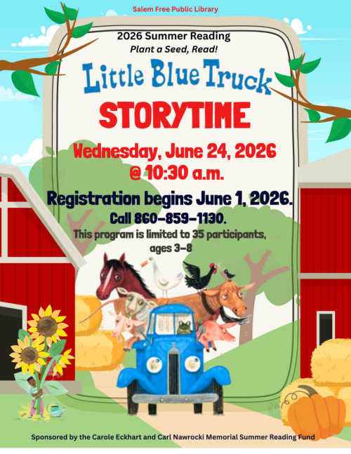 Little Blue Truck Story time