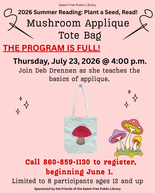 MUSHROOM APPLIQUE