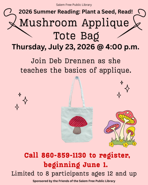 SRP Mushroom applique
