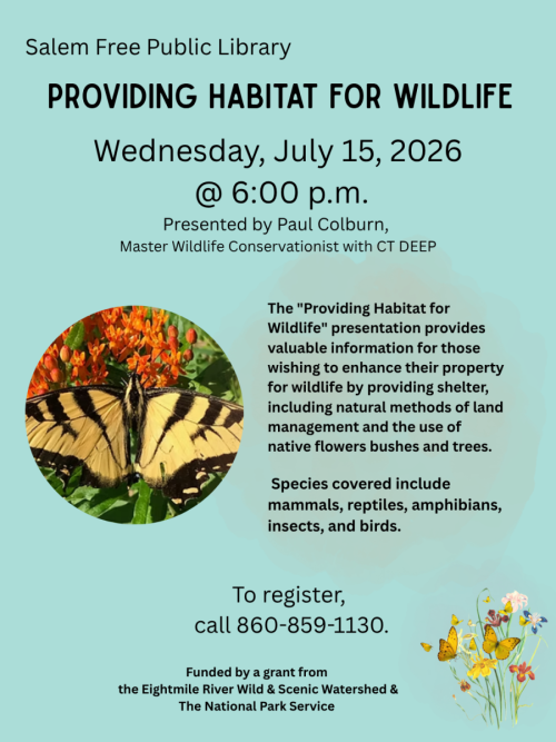 Providing habitat