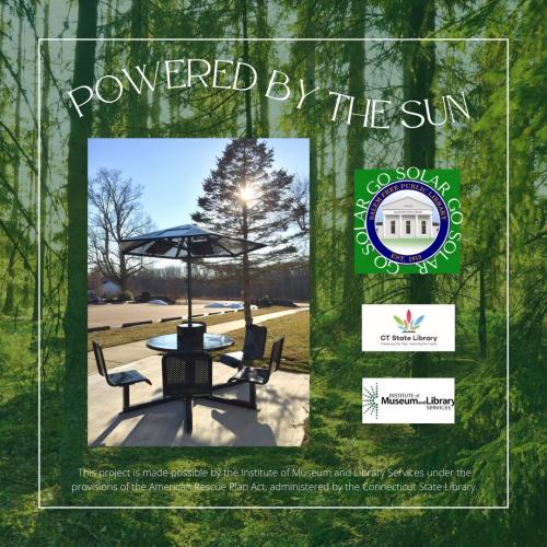 Solar picnic table