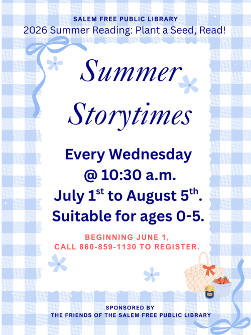 Summer Storytimes