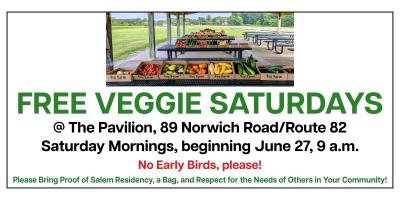Free Veggie Saturdays