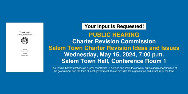 2024 Charter Revision Commission Public Hearing