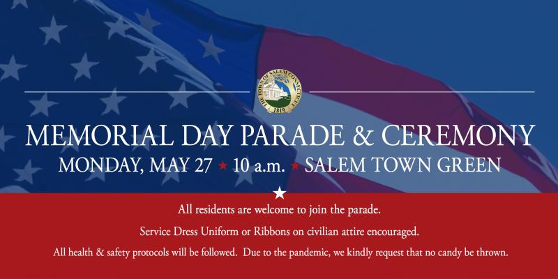 2024 Memorial Day Parade & Ceremony